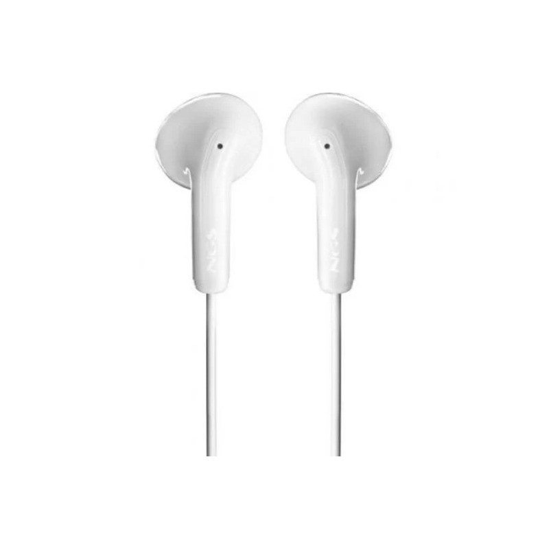 AURICULARES + MICROFONO NGS CROSS GLIDE IN EAR USB-C WHITE