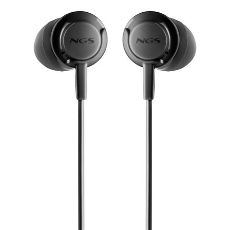 AURICULARES + MICROFONO NGS DRIFT IN EAR JACK 3,5MM BLACK