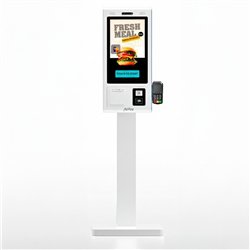 KIOSKO AUTOSERVICIO AVPOS SMARTLINE SUELO 27 I5 10TH/8GB/256GB/WIFI/PRINTER/2D/W11PRO WHITE