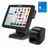 PACK TPV AVPOS K3000 15 I5/8GB/128GB/WIFI/BLUETOOTH/LAN 1000/W11P + TC15 USB