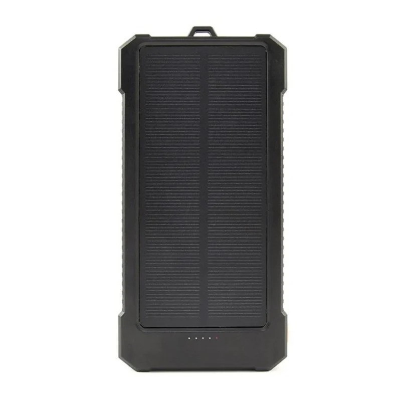 POWERBANK GEMBIRD SOLAR 10000MAH USB-C BLACK