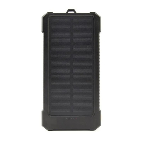 POWERBANK GEMBIRD SOLAR 10000MAH USB-C BLACK