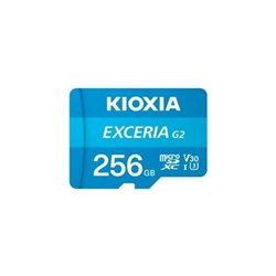 MEMORIA MICRO SD 256GB KIOXIA EXCERIA G2 U3 C10 + ADAPTADOR SD