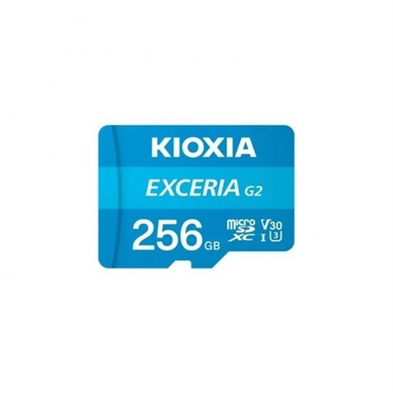 MEMORIA MICRO SD 256GB KIOXIA EXCERIA G2 U3 C10 + ADAPTADOR SD