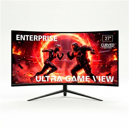 MONITOR ENTERPRISE ULTRAGAME-VIEW 27 CURVO 200HZ 2 X HDMI + 2 X DISPLAYPORT MULTIMEDIA VESA 3YR GAR