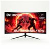 MONITOR ENTERPRISE ULTRAGAME-VIEW 27 CURVO 200HZ 2 X HDMI + 2 X DISPLAYPORT MULTIMEDIA VESA 3YR GAR