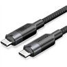 CABLE USB-C 3.2 VENTION TIPO USB-C/M - USB-C/M 5A 2M 100W 10GBPS BLACK