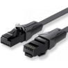 CABLE DE RED CAT6 UTP 25M VENTION PLANO BLACK