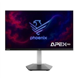 MONITOR GAMING PHOENIX APEX PRO 27 2K QHD 180HZ ERGONOMICO MULTIMEDIA LED HDMI DISPLAYPORT BLACK/WHITE