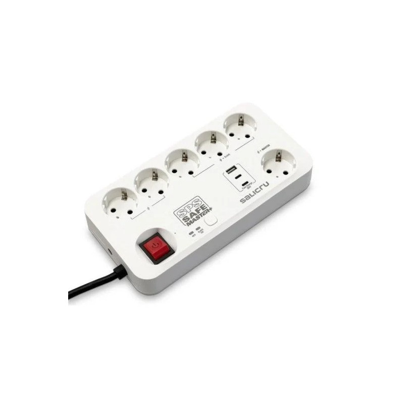 REGLETA SALICRU SPS SAFE MASTER+ 6 SCHUKO
