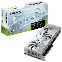 TARJETA DE VIDEO GIGABYTE RTX 5070 TI EAGLE OC 16GB GDDR7 WHITE
