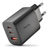CARGADOR DE PARED NGS ERA GAN 2XUSB-C/USB-A 65W BLACK