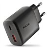 CARGADOR DE PARED NGS ERA GAN 2XUSB-C/USB-A 45W BLACK