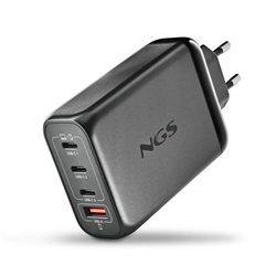 CARGADOR DE PORTATIL NGS BUD GAN 3XUSB-C/USB-A 140W BLACK