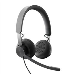 AURICULARES + MICROFONO LOGITECH ZONE WIRED USB-C / USB-A BLACK