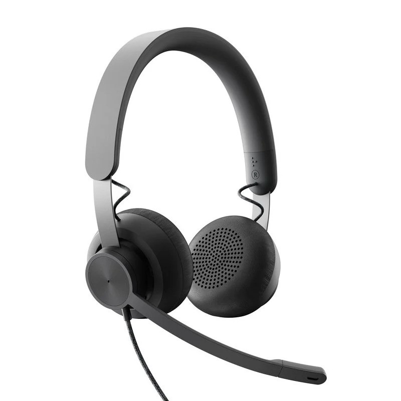 AURICULARES + MICROFONO LOGITECH ZONE WIRED USB-C / USB-A BLACK