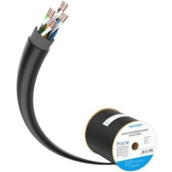 CABLE DE RED BOBINA CAT.6 UTP 305M VENTION BLACK