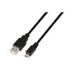 CABLE USB AM/MICRO B/M 3M AISENS BLACK