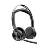 AURICULAR + MICROFONO POLY VOYAGER FOCUS 2 WIRELESS BT TEAMS + BASE DE CARGA
