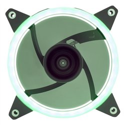 VENTILADOR 12CM UNYKACH CANDY 20 ADICIONAL CHASIS GREEN RING LED
