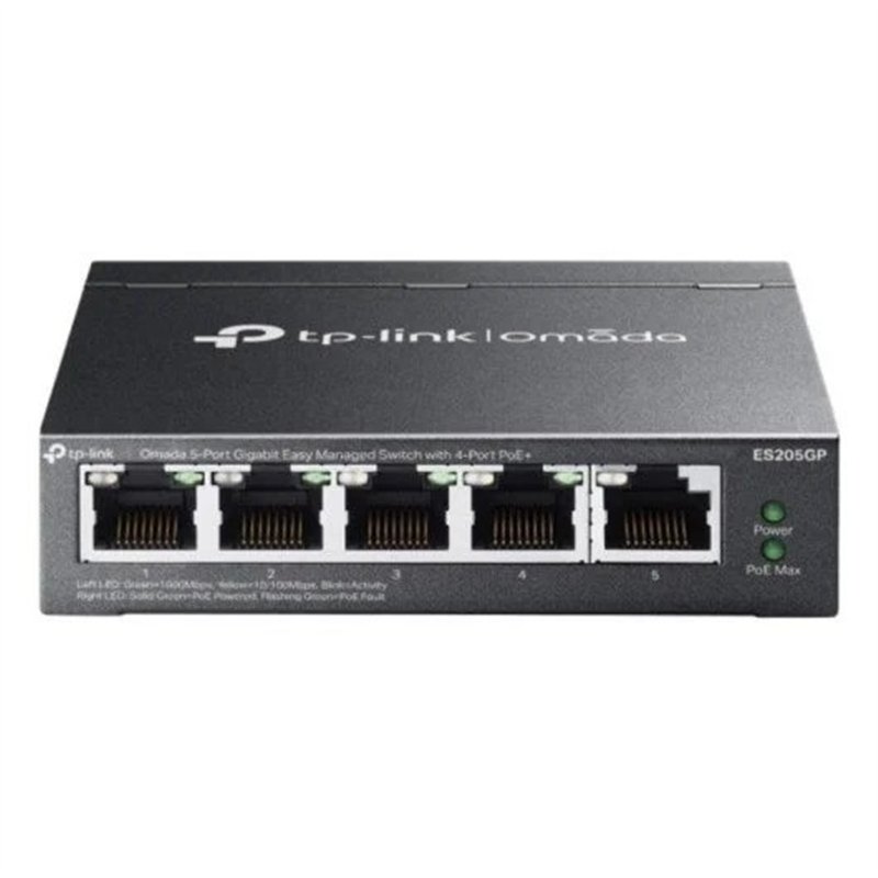 SWITCH TP-LINK ES205G GIGABIT 5 PUERTOS