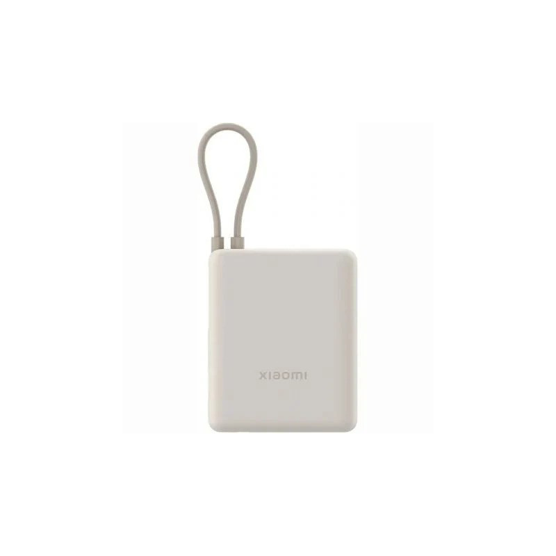 POWERBANK XIAOMI 10000MAH 33W USB-A + USB-C + CABLE USB-C BEIGE