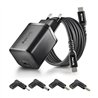 CARGADOR DE PORTATIL ACER NGS BUD GAN USB-C 65W 4 CONECTORES + CABLE 1.5M USB-C BLACK
