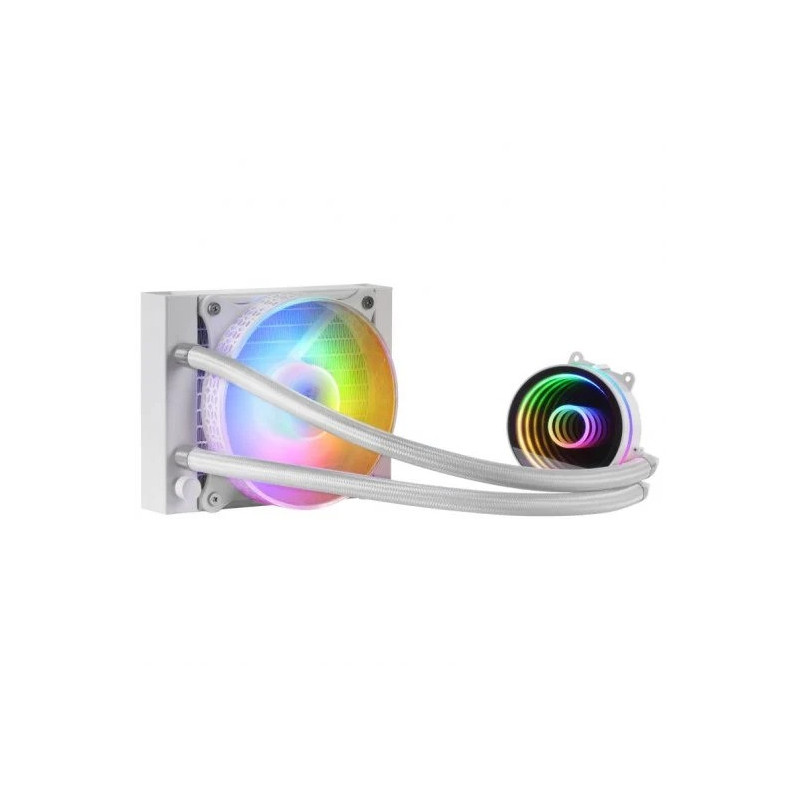 REFRIGERACION LIQUIDA CPU MARS GAMING FRGB 120MM WHITE