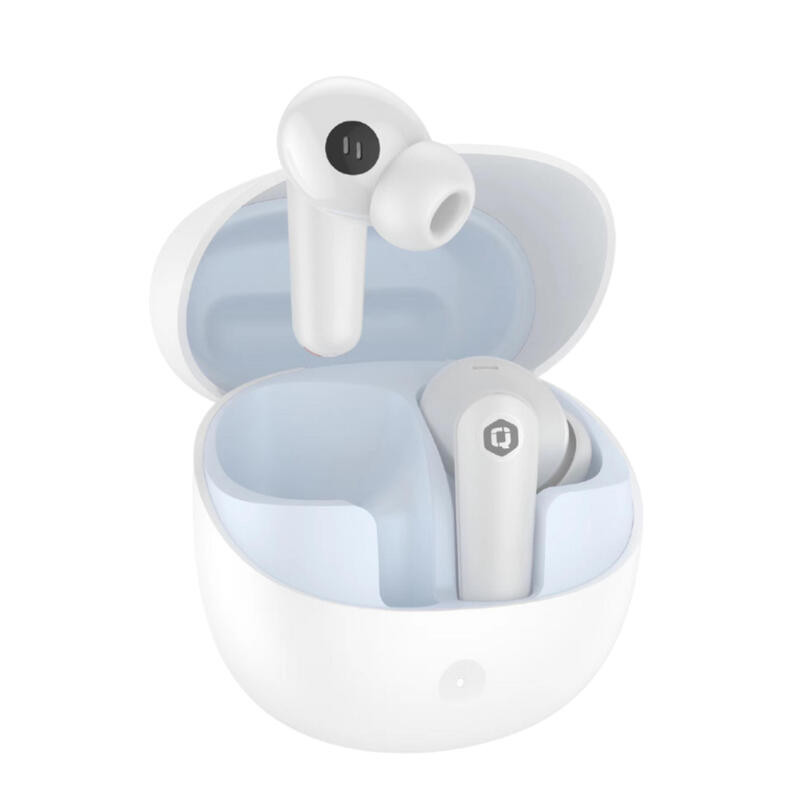 Qcharx Sound Auriculares TWS Bluetooth 5.3 Blancos Audio