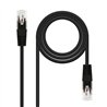 CABLE DE RED CAT.6 UTP 1M NANOCABLE BLACK