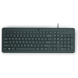TECLADO HP 150 USB BLACK