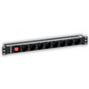 PDU TIPO REGLETA SALICRU DE 8 TOMAS SCH/SCH CON INTERRUPTOR