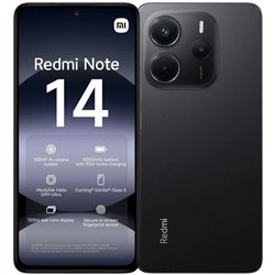 SMARTPHONE XIAOMI REDMI NOTE 14 6.67 8GB/256GB/108MP/NFC/4G BLACK