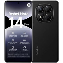 SMARTPHONE XIAOMI REDMI NOTE 14 PRO 6.67 12GB/512GB/200MP/NFC/5G BLACK