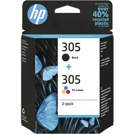 TINTA HP 6ZD17AE 305 MULTIPACK BLACK+COLOR