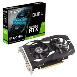 TARJETA DE VIDEO ASUS DUAL NVIDIA RTX 3050 6GB OC EDITION GDRR6 PCIE 4.0