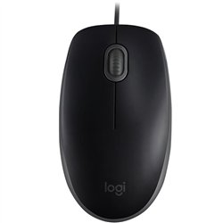 RATON LOGITECH B110 SILENT USB BLACK