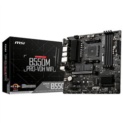 PLACA BASE MSI B550 PRO-VDH WIFI AM4 ATX 4XDDR4 VGA+HDMI+DP