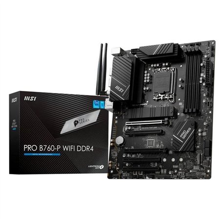 PLACA BASE MSI PRO B760-P WIFI ATX DDR4 HDMI + DP