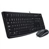 TECLADO + RATON LOGITECH MK120 USB BLACK