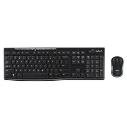 TECLADO + RATON LOGITECH MK270 WIRELESS BLACK