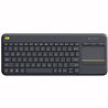 TECLADO LOGITECH K400 RF WIRELESS TOUCHPAD BLACK
