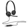AURICULARES+ MICROFONO LOGITECH H340 USB BLACK