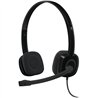 AURICULARES + MICROFONO LOGITECH H151 BLACK