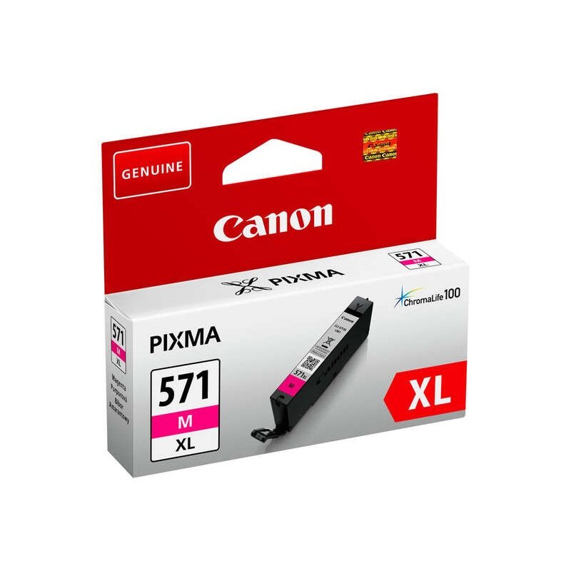 TINTA CANON CLI571MXL MAGENTA ALTA CAPACIDAD