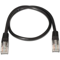 CABLE DE RED CAT.6 UTP 3M AISENS BLACK