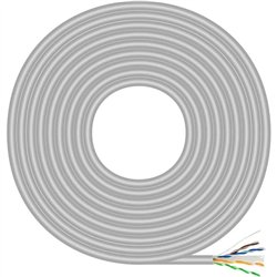 CABLE DE RED BOBINA CAT.6 UTP 100M AISENS GREY