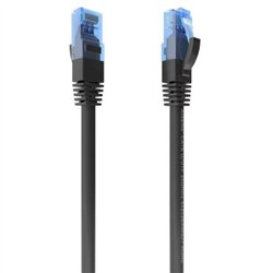 CABLE DE RED CAT.6 UTP 0.25M AISENS BLACK
