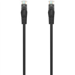 CABLE DE RED CAT.6A UTP 0.5M AISENS BLACK