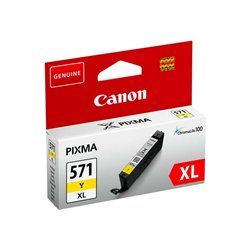 TINTA CANON CLI571YXL YELLOW ALTA CAPACIDAD
